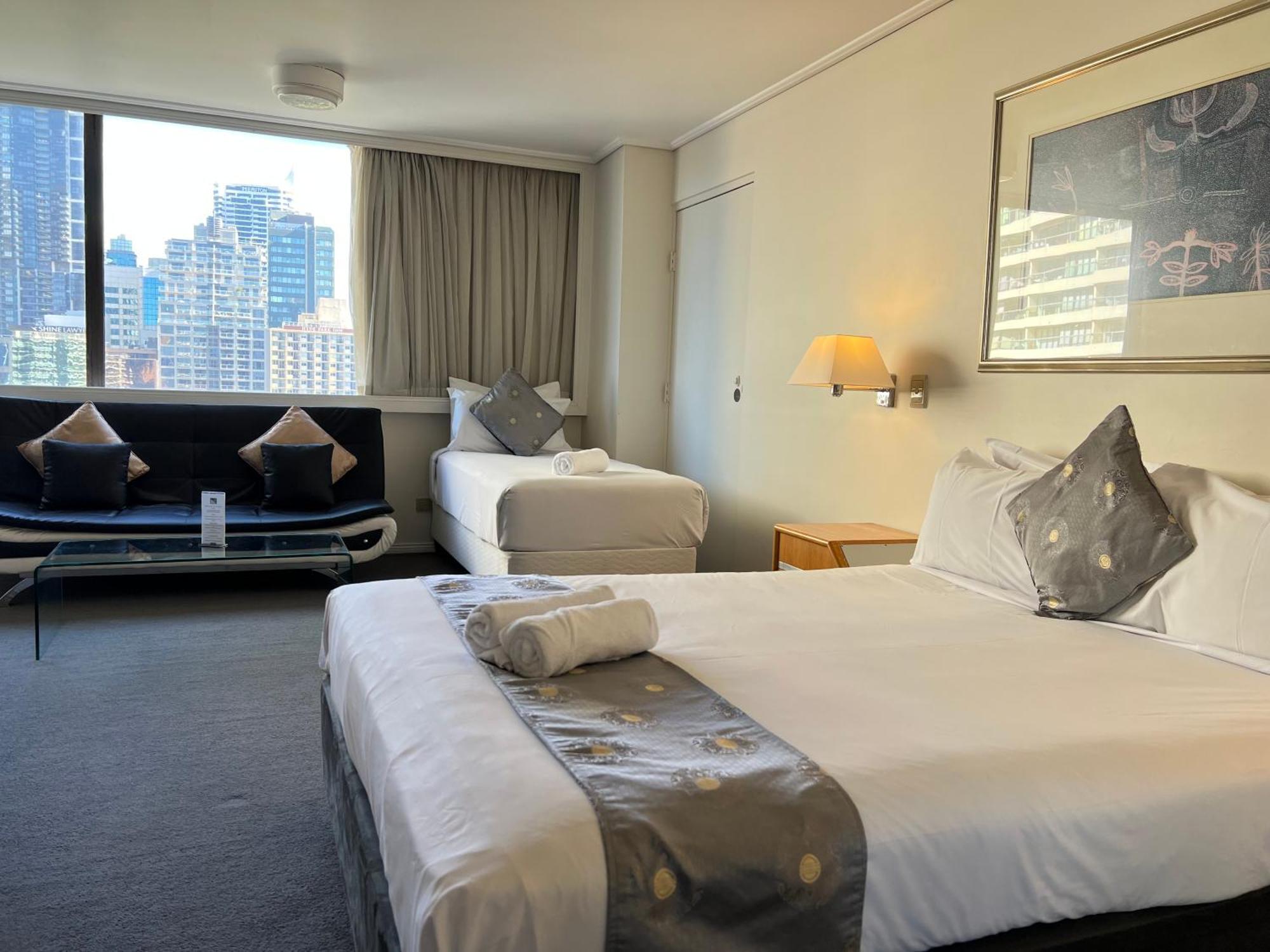 Sydney Hyde Park Private Apartments By Paxsafe Luaran gambar